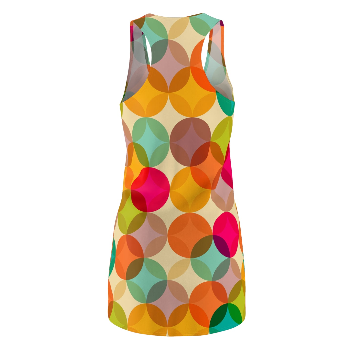 Women's Cut & Sew Racerback Dress (AOP)