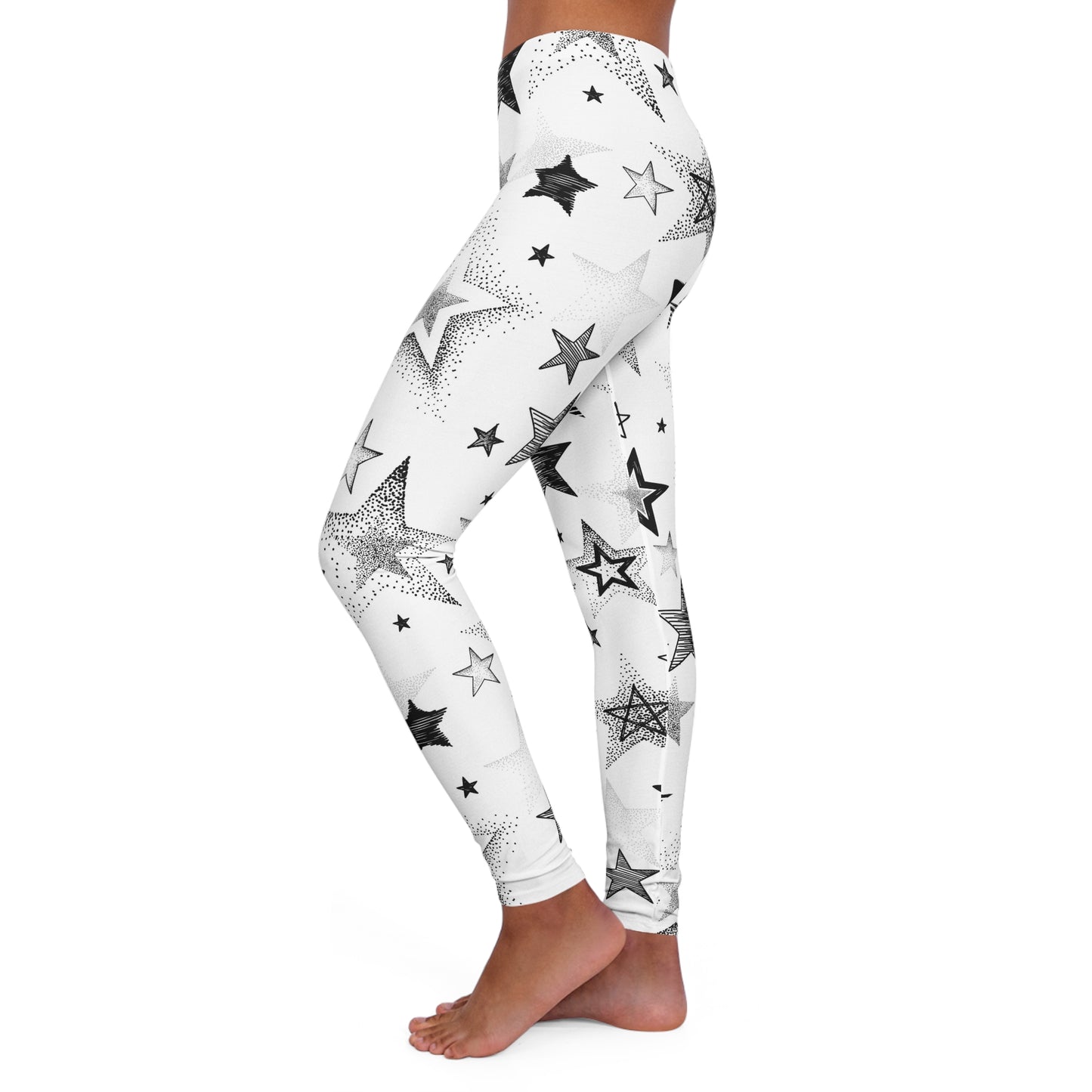 Women's Casual Spandex Leggings (AOP)