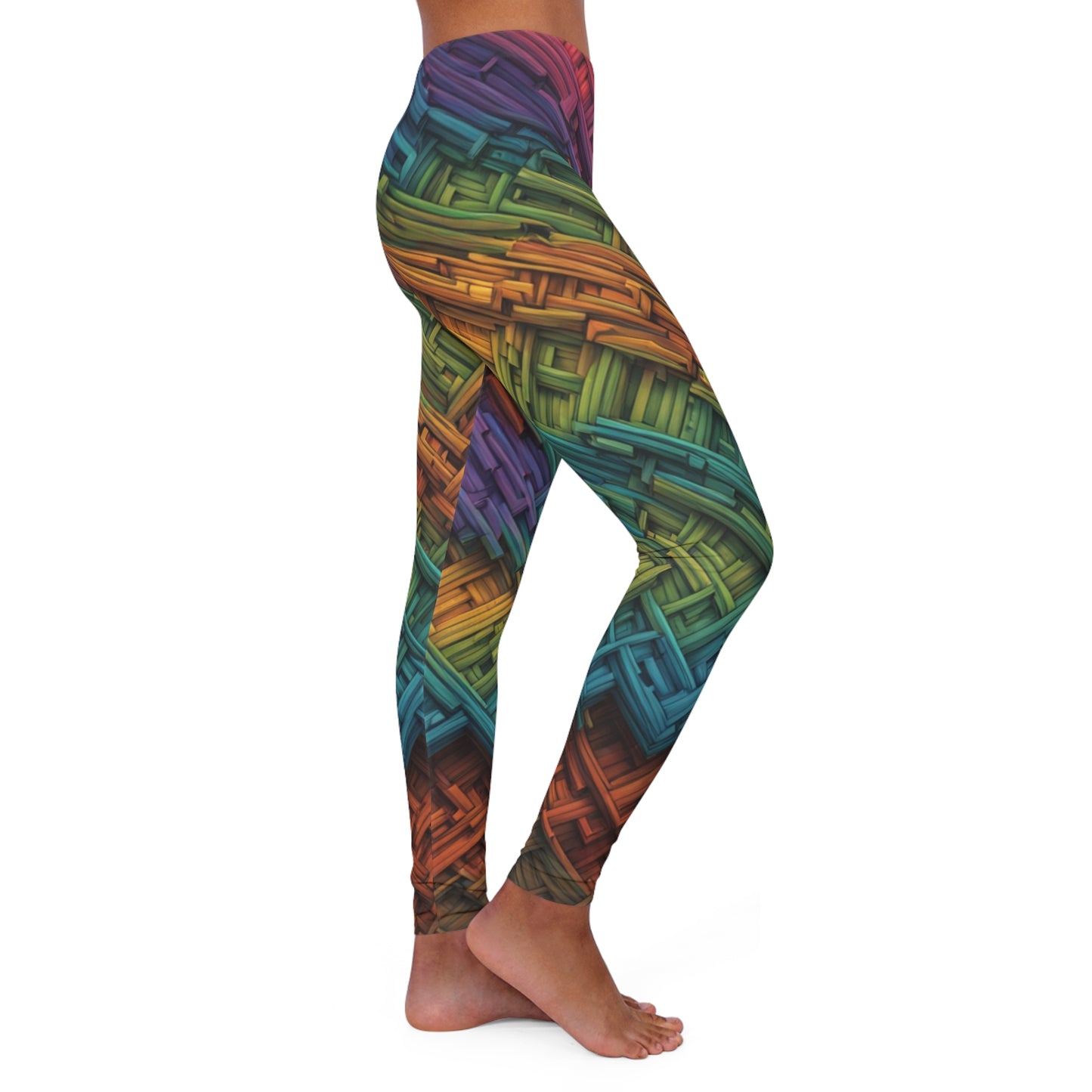 Women's Casual Spandex Leggings (AOP)