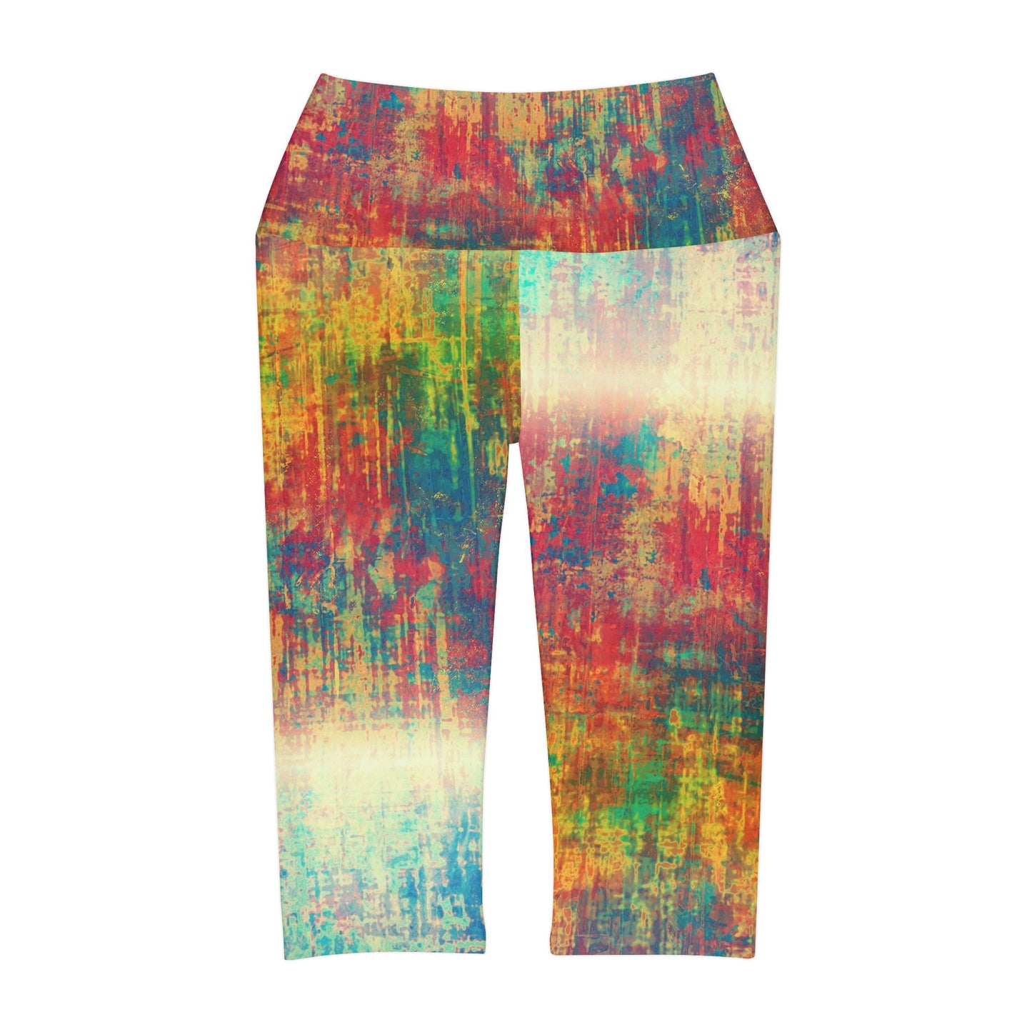 Yoga Capri Leggings (AOP)